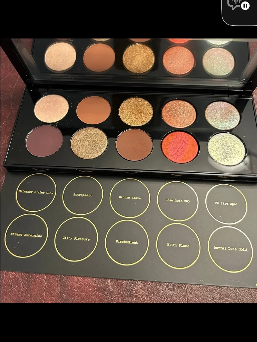 Pat McGrath Labs Mothership V: Bronze Seduction Eyeshadow Palette.
